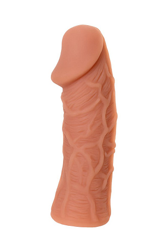 Насадка фаллического вида с венками в телесном цвете KOKOS Extreme Sleeve 005 S-size ES.005-S (12,7 см)