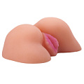 Телесный реалистичный мастурбатор в виде пышной попки из киберкожи LOVETOY (А-Полимер) 657301
