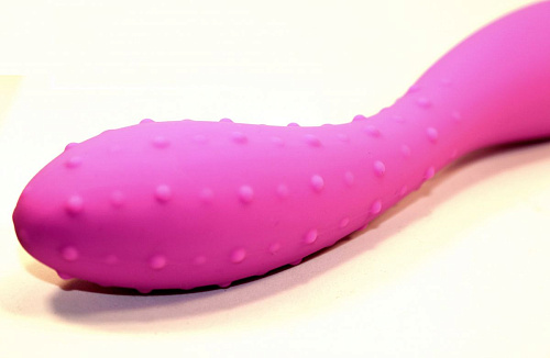 Розовый фаллоимитатор с двумя разными поверхностями 4sexdreaM 47453 (20 см)