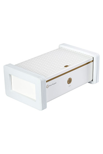 Бело-золотистый контейнер для обработки Rosa Rugosa Security Knight Q3