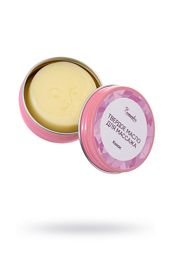 Твердое масло для массажа Eromantica «Кокос» 215111 (20 гр)