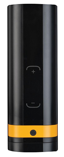 Мастурбатор чёрно-жёлтого цвета Pornhub Virtual Blowjob Turbo Stroker 95694