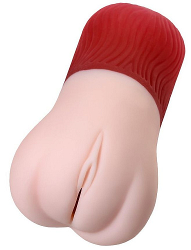 Телесный реалистичный мастурбатор с выпадающей маткой Magic Eyes Gokusai Uterus ME-09