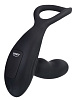 Чёрный стимулятор простаты с вибрацией Levett Maud 15049