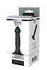 Чёрный анальный фаллоимитатор Dream Toys NUBBED PLUG 21441 (13,5 см)