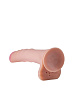 Реалистичный супергигант телесного цвета на присоске LOVETOY (А-Полимер) 957900 (37 см)