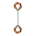 Кандалы с леопардовым мехом Shots Media BV Furry Ankle Cuffs SHT363CTH