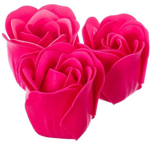 Мыльные розы в подарочной коробке Сима-Ленд «Навсегда в моём сердце» 2486563 (3 шт)