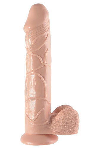 Телесный фаллоимитатор-гигант Pipedream 12 Mega Dildo PD4232-21 (32,4 см)