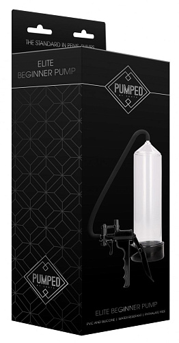 Прозрачная вакуумная помпа с насосом Shots Media BV Elite Beginner Pump PMP004TRA