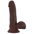 Коричневый фаллоимитатор на присоске Chisa Fornicator CN-711772724 (19 см)