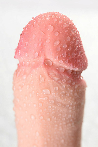 Телесный реалистичный вибратор-ротатор ToyFa Brandon 985002-1 (20 см)