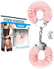 Наручники в нежно-розовой меховой опушке Lovetoy LV1501 pink
