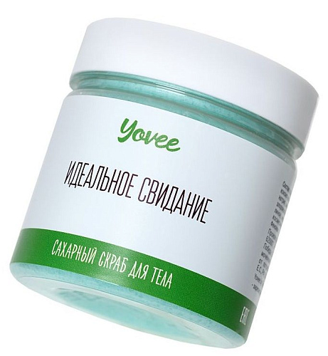 Скраб для тела ToyFa «Освежающий» с ароматом зелёного чая и мяты 722301