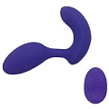 Фиолетовый вибратор с пультом ДУ Howells 183612pur (14,5 см)