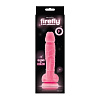 Розовый фаллоимитатор, светящийся в темноте NS Novelties Firefly 5 Pleasures Dildo NSN-0485-14 (17 см)
