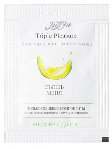 Эликсир для интимного ухода JULEJU Triple Pleasure «Медовая дыня» 24302JULEJU (3 мл)