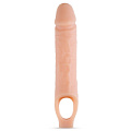 Телесный реалистичный фаллоудлинитель Blush Novelties 10 Inch Silicone Cock Sheath Penis Extender BL-22593 (25,4 см)