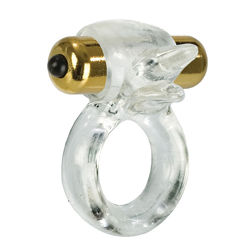 Прозрачное эрекционное кольцо California Exotic Novelties WICKED PURE GOLD SE-8939-20-3