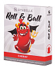 Красный стимулирующий презерватив-насадка Sitabella Roll Ball Cherry 1425