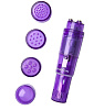 Фиолетовая виброракета с 4 насадками Erotist 541015