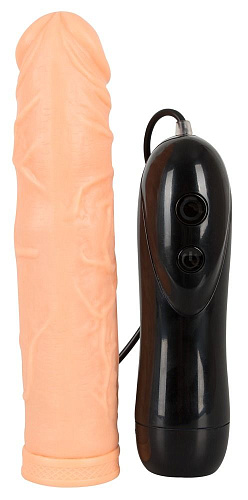 Телесный вибратор-реалистик с функцией толкания Orion Accelerator 05989840000 (18,2 см)