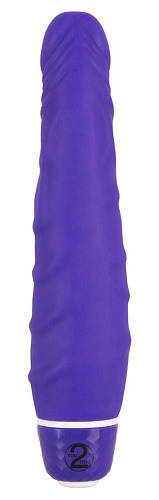 Фиолетовый вибратор-реалистик Orion Vibra Lotus 0582875 (16 см)