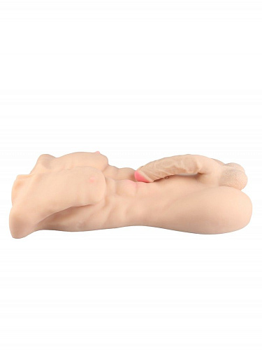 Реалистичный слепок мужского тела с фаллосом Сумерки богов 1019-02 BX DD