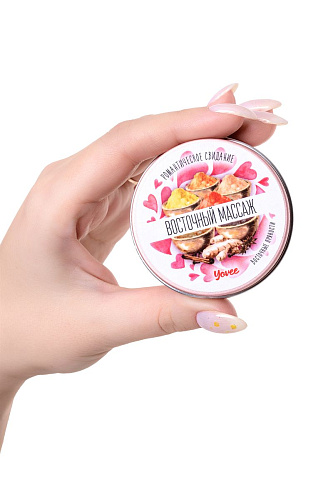 Массажная свеча с ароматом восточных пряностей ToyFa «Восточный массаж» 722016