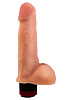 Реалистичный вибростимулятор-фаллос телесного цвета LOVETOY (А-Полимер) 801206 (17 см)