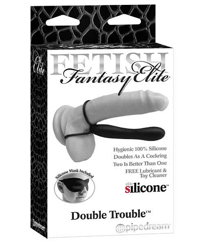 Страпон на пени Pipedream Double Trouble PD4556-23