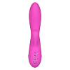 Лиловый вибратор с функцией всасывания California Exotic Novelties Malibu Minx SE-4350-45-3