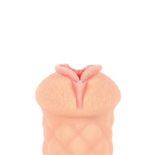 Телесный мастурбатор-вагина с двойным слоем KOKOS Elegance M01-03-002D