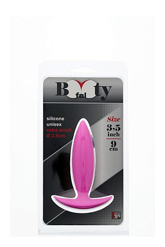 Малая розовая анальная пробка Dream Toys BOOTYFUL ANAL PLUG XTRA SMALL PINK 21014 (9 см)