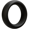 Большое чёрное эрекционное кольцо Doc Johnson C-Ring Thick 45mm Black 0690-09-BX