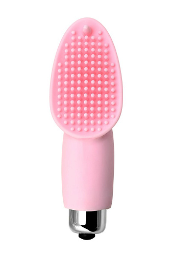 Нежно-розовая вибронасадка на палец JOS TWITY 782006 (10,2 см)