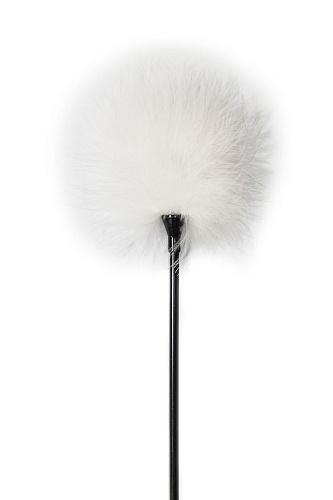 Белый пуховый тиклер Lola toys Treasure 1081-02lola (41 см)