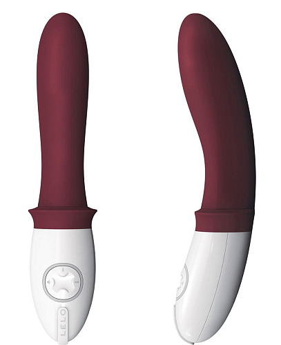 Бордовый мужской вибратор Lelo Billy Bordeaux LEL1037 (17,4 см)