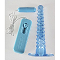 Спиралевидный анальный массажёр с вибрацией Sextoy 2011 00149A-1 (16 см)