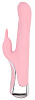 Нежно-розовый вибратор-кролик Chisa Rotating Missile Bunny CN-531025732 (24 см)