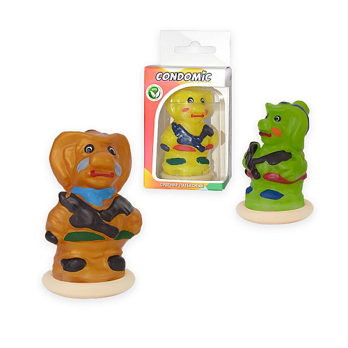 Сувенирный латексный презерватив Sitabella «Ковбой» 3256