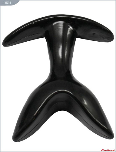 Анальная растягивающая пробка для ношения в чёрном цвете Eroticon 31038 (8,5 см)