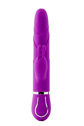 Фиолетовый вибратор-кролик с ушками Dream Toys FLORAL FANTASY 21718 (22 см)
