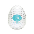 Мастурбатор-яйцо молочного цвета Tenga WAVY EGG-001