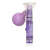 Клиторальная мини-помпа фиолетового цвета с вибрацией California Exotic Novelties Penetrating Mini Clitoral Pump SE-0604-14-3