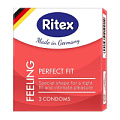 Презервативы анатомической формы с накопителем RITEX PERFECT FIT №3 (3 шт)