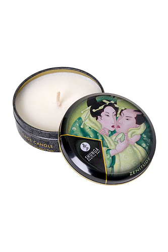 Массажная свеча с ароматом зелёного чая Shunga Exotic Green Tea  4611