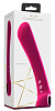 Розовый гибкий вибромассажёр Shots Media BV Ombra VIVE026PNK (21,5 см)