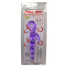Фиолетовый анальный стимулятор-цепочка Baile BI-040004-0603S (22 см)