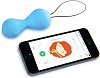 Голубые вагинальные шарики Fun Toys Gballs2 App FT10134